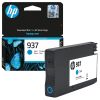 HP 937 4S6W2NE оригинална мастилена касета (циан)