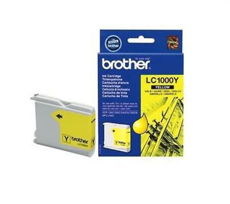Brother LC1000Y Оригинална мастилена касета (жълта)