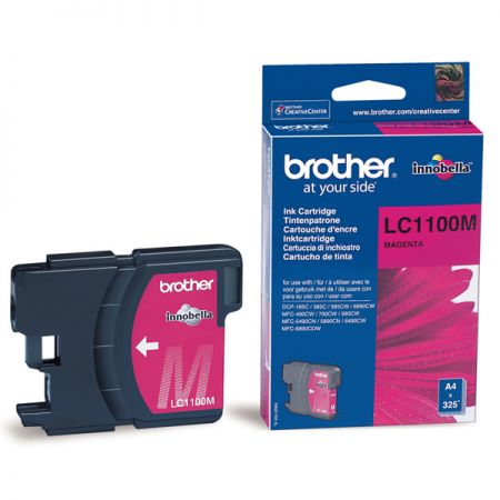 Brother LC1100M Оригинална мастилена касета (магента)
