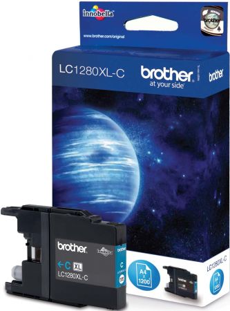 Brother LC1280XL-CY Оригинална мастилена касета (циан)