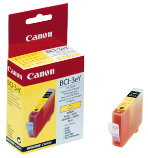 Canon BCI-3Y Оригинална мастилена касета (жълта)