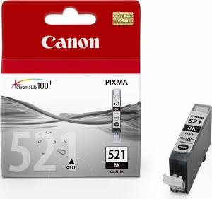 Canon CLI-521BK Оригинална мастилена касета (черна)
