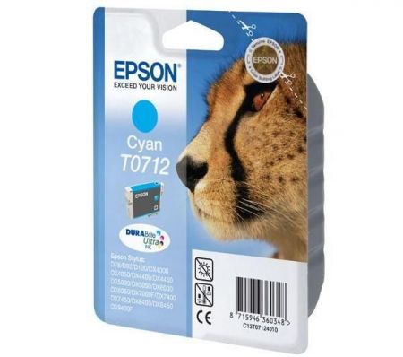 Epson T071240 Оригинална мастилена касета (циан)