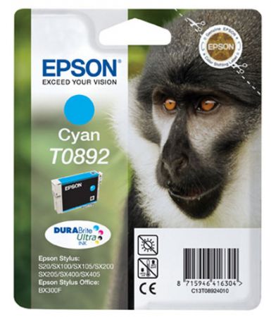Epson T0892 Оригинална мастилена касета (циан)