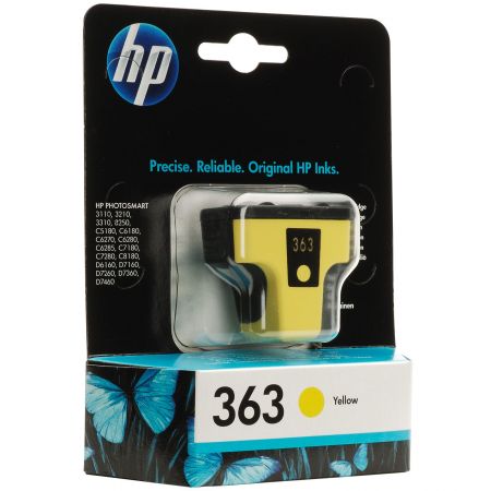 HP C8773EE оригинална мастилена касета (жълта)
