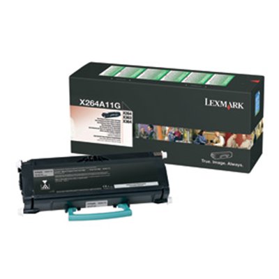 Lexmark 0X264A11G оригинална тонер касета (черна)