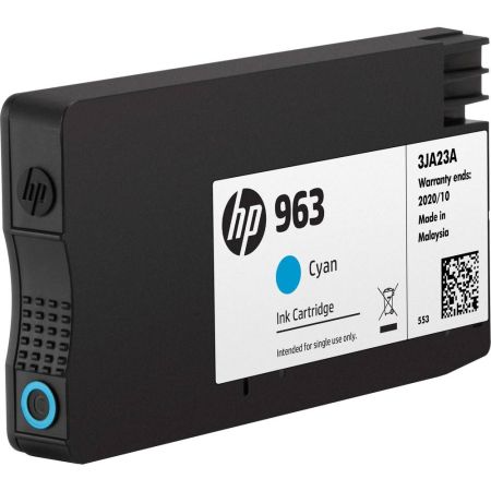 HP 3JA23AE-963 оригинална мастилена касета (циан)
