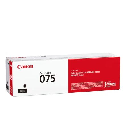 Canon Cartridge 075 оригинална тонер касета (черен)
