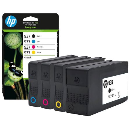 HP 6C400NE оригинална мастилена касета (черен, циан, магента, жълт)