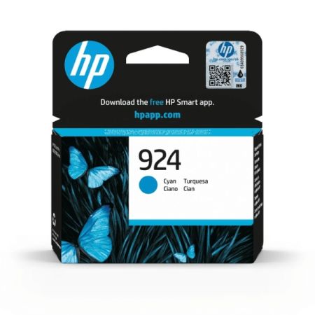 HP 924 4K0U3NE оригинална мастилена касета (циан)