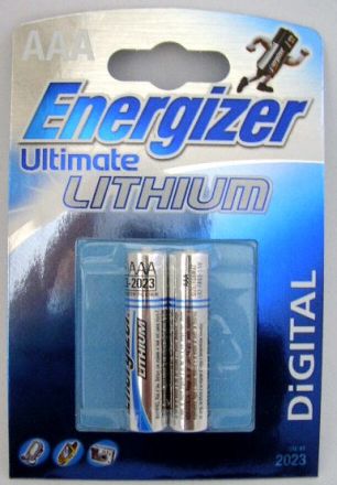 Батерия Energizer Ultimate Lithium  2xААA (L92) 1.5 V