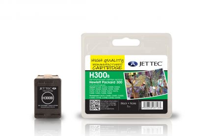 CC640EE, HP300 Съвместима мастилена касета (черна)