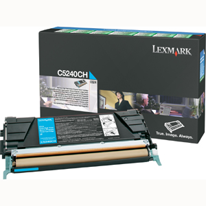 Lexmark 00C5240CH оригинална тонер касета (циан)