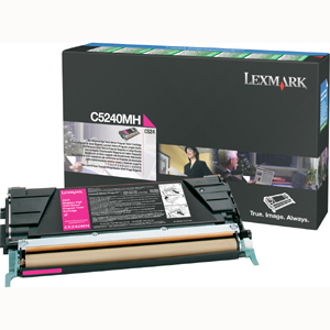 Lexmark 00C5240MH оригинална тонер касета (магента)