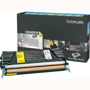 Lexmark 00C5240YH оригинална тонер касета (жълт)