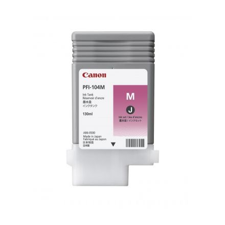 Canon PFI-104M оригинална мастилена касета (магента)