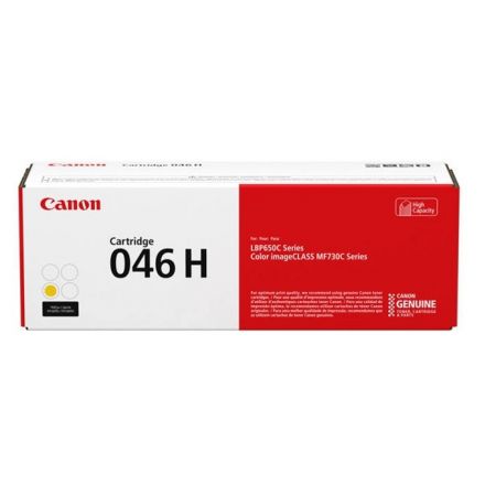 Canon Cartridge 046H оригинална тонер касета (жълт)