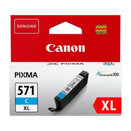 Canon CLI-571XL C Оригинална мастилена касета (циан)