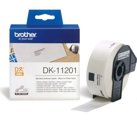 Brother DK-11201 Етикети (Black on White)