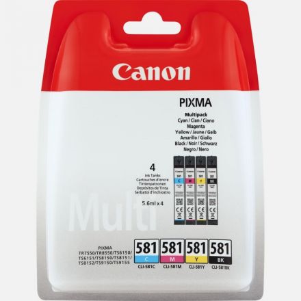 Canon Multi Pack CLI-581CMYB оригинални мастилени касети