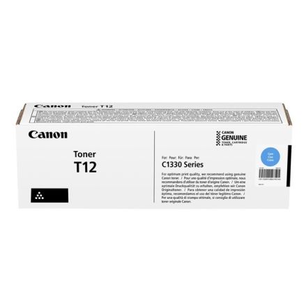 Canon Toner T12 оригинална тонер касета (циан)