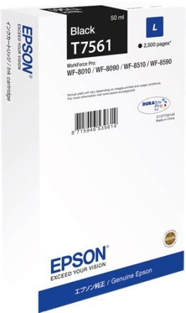 Epson C13T756140 Оригинално мастило (черен)