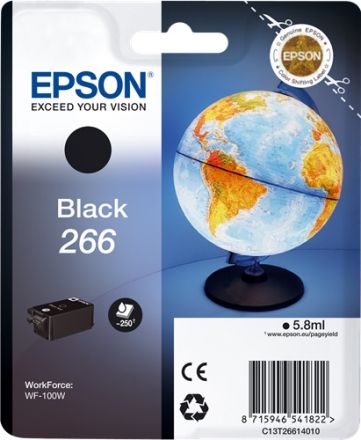 Epson 266 Оригинално мастило (черен)