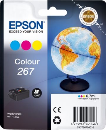 Epson 267 Оригинално мастило (цветно)