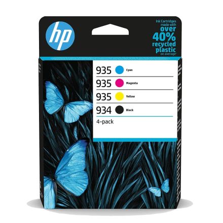 HP 6ZC72AE 934 Black / 935 CMY Оригинални касети комплект (черна, циан, магента, жълт)